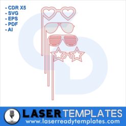 Photography props laser ready
